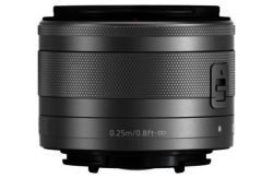 Canon EF-M 15-45mm f/3.5-6.3 IS STM Zoom Lens - Silver.